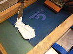 イーマイバッグ・オリジナルバッグ製作・シルク印刷の作業工程４