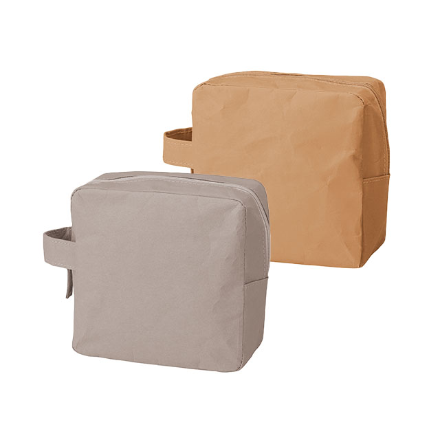 SD・ウォッシャブルペーパースクエアポーチ